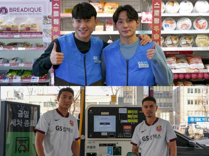Unik! FC Seoul Kenalin Pemain Barunya Cosplay Jadi Pegawai SPBU dan Petugas Minimarket