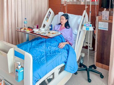 Lucinta Luna Alami Pembengkakan Gusi Sampai Masuk Rumah Sakit, Netizen: Efek Oplas