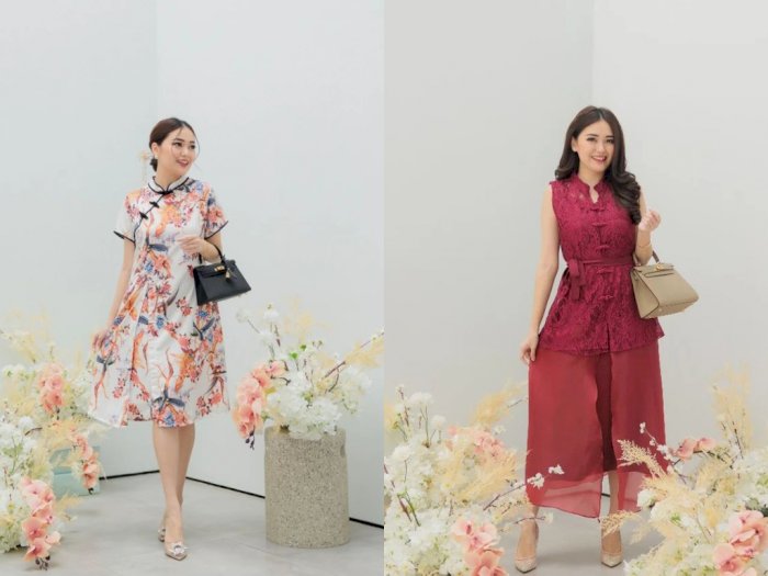 5 Inspirasi Baju Imlek Wanita Cheongsam Dress, Terbaru 2023!