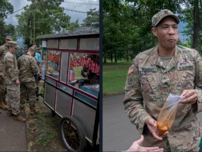 Unik! Ini Momen Tentara Amerika Serikat Kala Santap Jajanan Bandung: Siomay dan Batagor