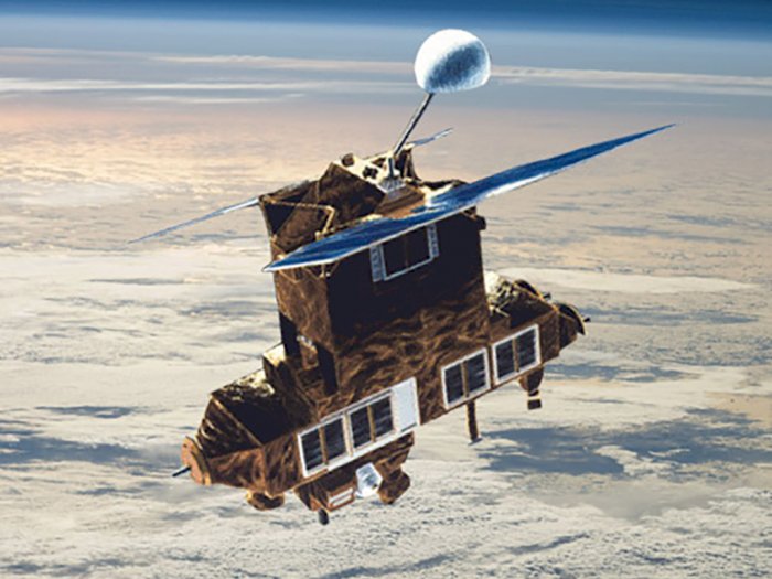 Satelit NASA Seberat 2,7 Ton Jatuh ke Laut Bering, Sempat Terbakar di Atmosfer