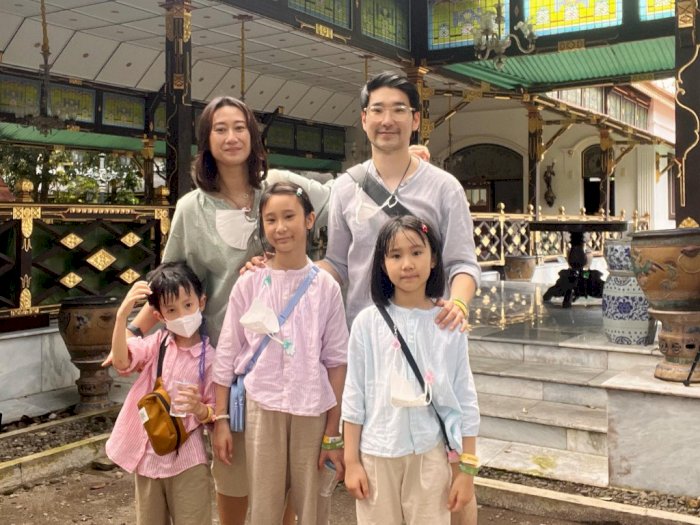 Liburan ke Yogyakarta dari Korea, Kimbab Family Kunjungi Keraton Ngayogyakarta Hadiningrat