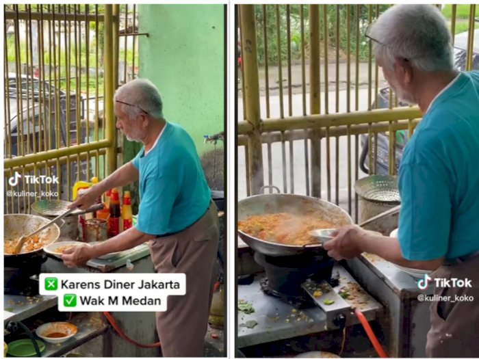 Viral Kuliner Karen's Dinner versi Medan, Warung Mie Wak M yang Marahnya Gak Dibuat-buat