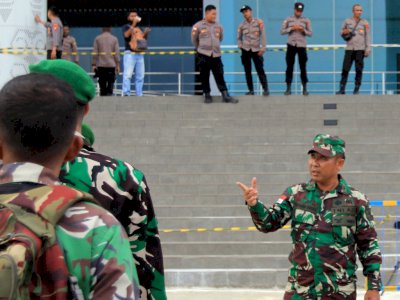 Situasi Sudah Kondusif, TNI-Polri Tetap Bersiaga meski Lukas Enembe Dibawa ke Jakarta
