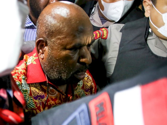 19 Orang Ditangkap Buntut Ricuh Usai Penangkapan Lukas Enembe di Papua