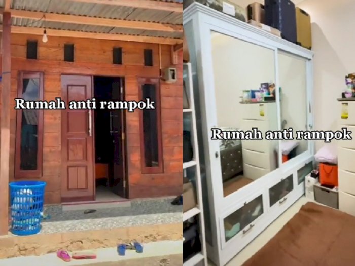 Viral! Penampakan Rumah Kayu Anti Rampok, Dari Luar Sederhana Bagian Dalam Bikin Takjub