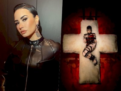Pose Berbaring di Atas Lambang Salib, Poster Album Demi Lovato Diboikot di Inggris