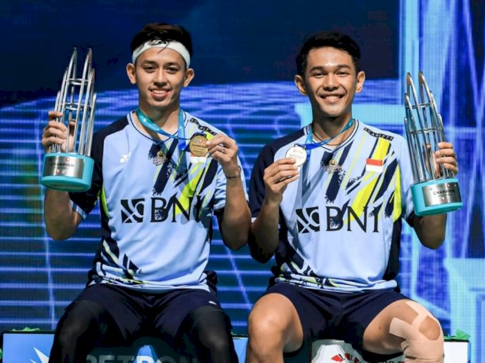 Hasil Malaysia Open 2023: Debut Juara 2023, Fajar/Rian Singkirkan Wakil China
