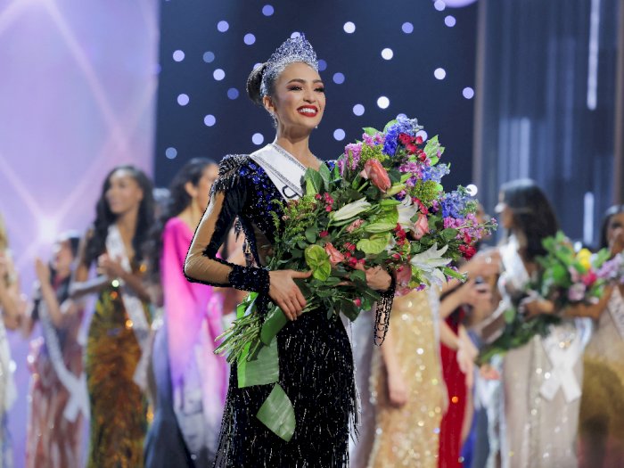 FOTO: Pesona R'Bonney Gabriel Miss Universe 2022, Ratu Kecantikan Dunia Baru dari Amerika