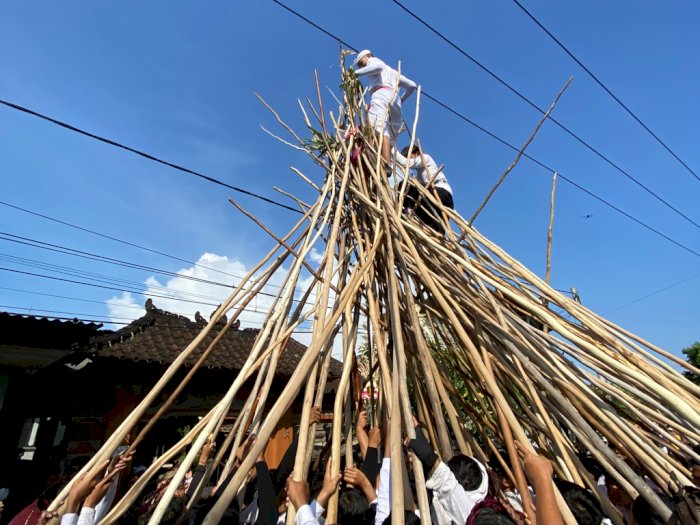 Sejarah Mekotek di Bali, Tradisi Tolak Bala yang Sempat Membawa Bencana saat Dilarang