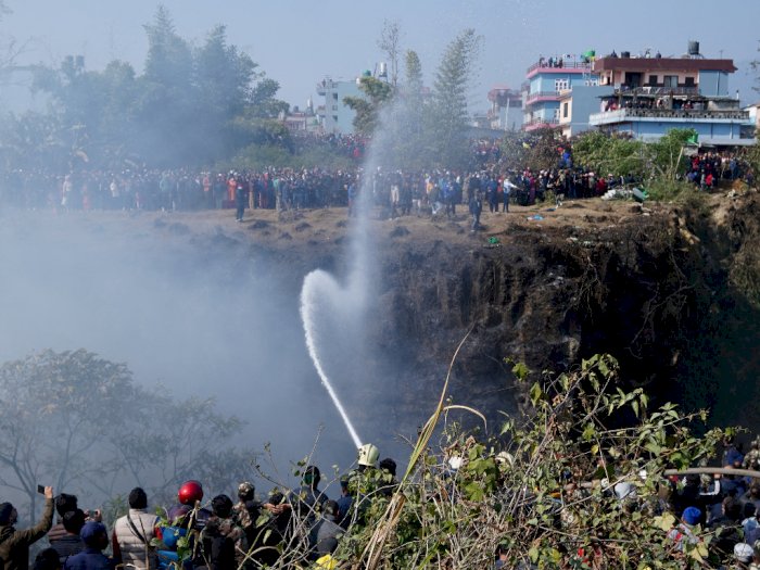 Kotak Hitam Pesawat Yeti Airlines yang Jatuh di Nepal Ditemukan di Jurang