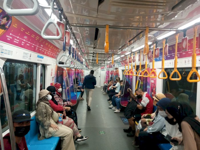 Luar Biasa! Penumpang MRT Jakarta Naik 178 Persen Jadi 19,7 Juta selama 2022