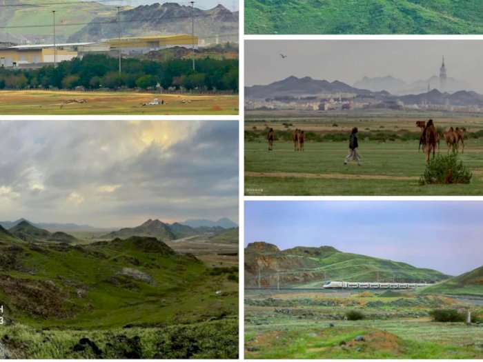 Tanah dan Gurun di Arab Saudi Mendadak Hijau, Tanda-tanda Kiamat? Ini Kata Ulama