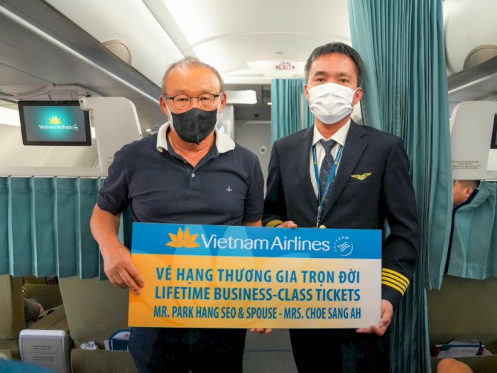 Hadiah Perpisahan Park Hang-seo dengan Vietnam: Gratis Naik Pesawat Bisnis Seumur Hidup!