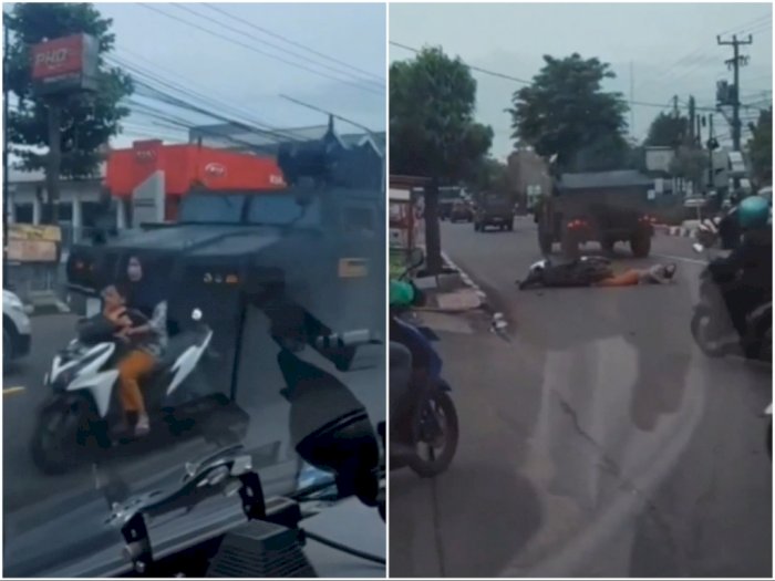 Viral Kendaraan Militer Tabrak-Lindas Ibu Bawa Anak hingga Tewas, Ini Penjelasan TNI AD
