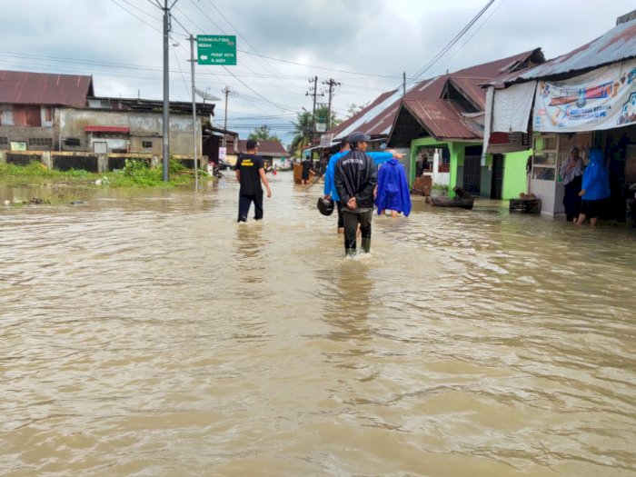4.665 Warga di Bireuen Aceh Mengungsi Imbas Banjir Rendam 8 Kecamatan