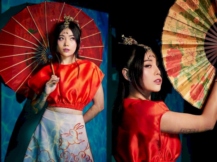 Potret Wendy Walters Rayakan Imlek dengan Chinese Style: Cantiknya Kayak Anime Hidup