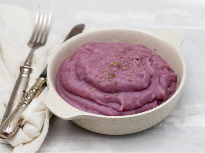 Resep Purple Mashed Potato, Caranya Mudah Bisa Pakai Ubi Ungu