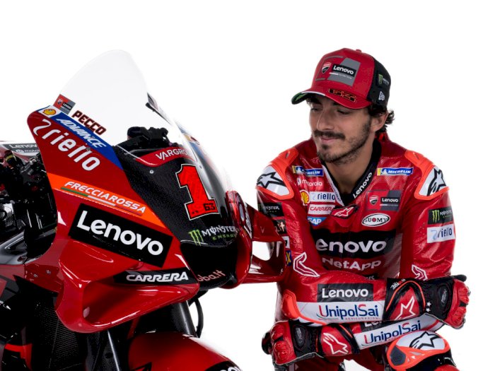 Pakai Nomor 1, Francesco Bagnaia Bisa Patahkan 'Kutukan' di MotoGP 2023?