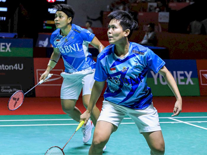 Lewati Babak Pertama Indonesia Masters 2023, Apriyani/Fadia Bersyukur Gak Cedera