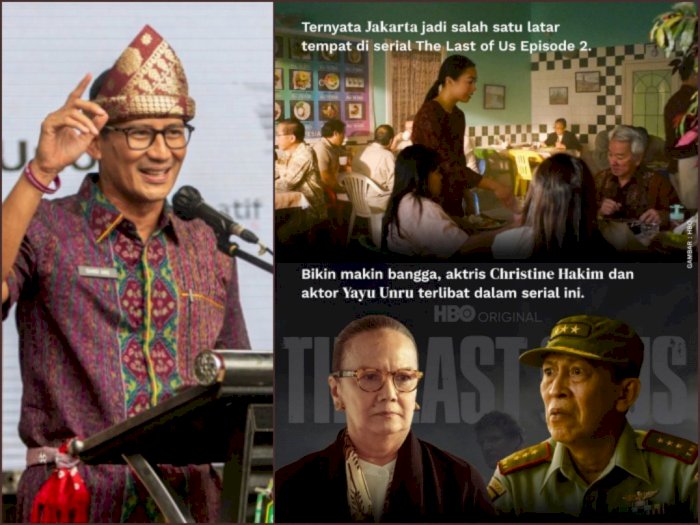 Sandiaga Uno Bangga The Last of Us Tampilkan Jakarta, Netizen: Overproud Fasisme