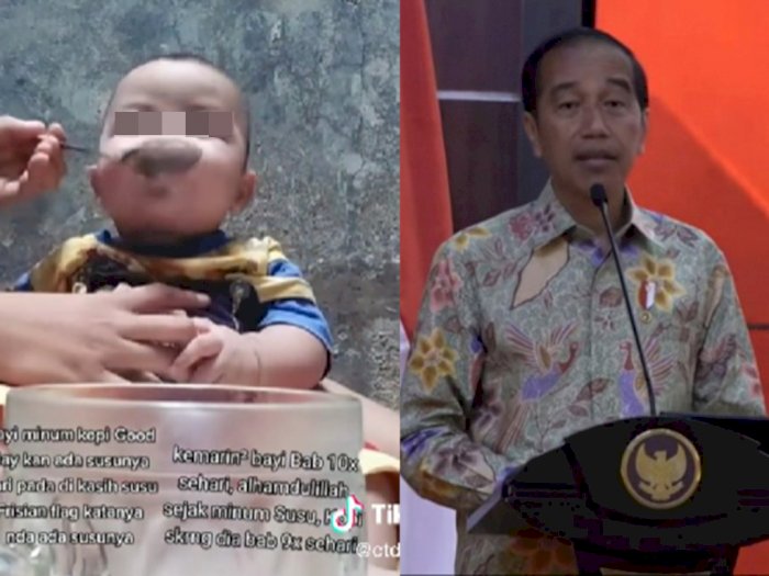 Jokowi Soroti Bayi Diberi Kopi Susu: Polisi Temui Orangtua Bayi, Harusnya Kader Posyandu