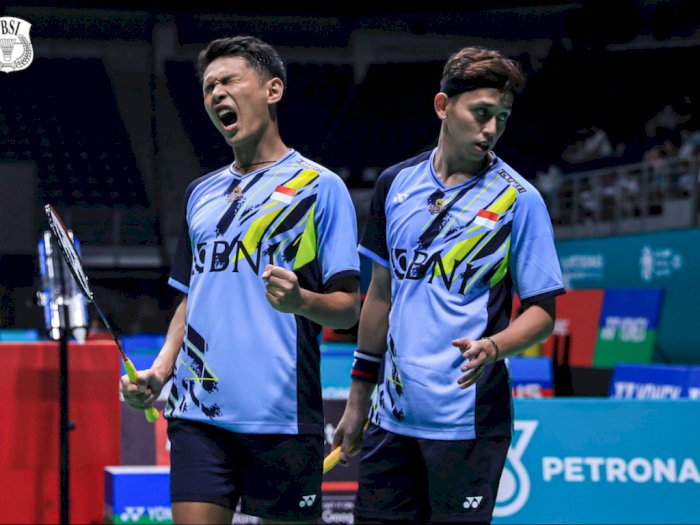 Susah Payah ke Perempat Final Indonesia Masters 2023, Fajar/Rian Ngaku Tanpa Beban