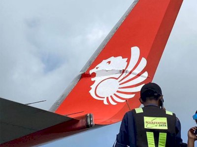 Sayap Pesawat Lion Air Tabrak Fasilitas Bandara Mopah Merauke Hingga Gagal Terbang