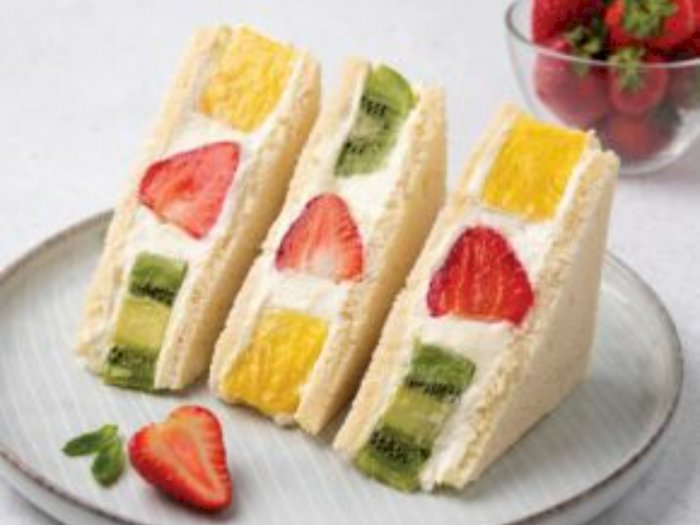 Resep Fruit Sando Khas Jepang, Menu Sarapan Sehat! 