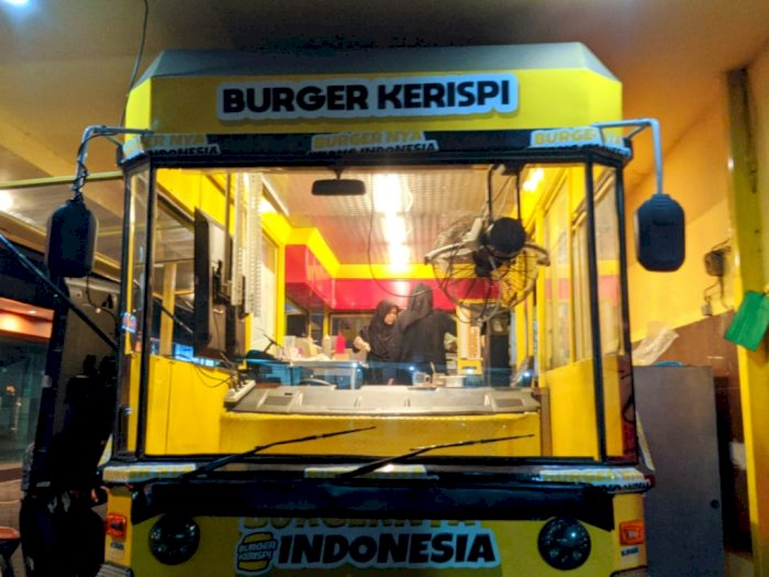 Bus Sekolah Amerika Jualan Burger di Yogyakarta, Gimana Rasanya?