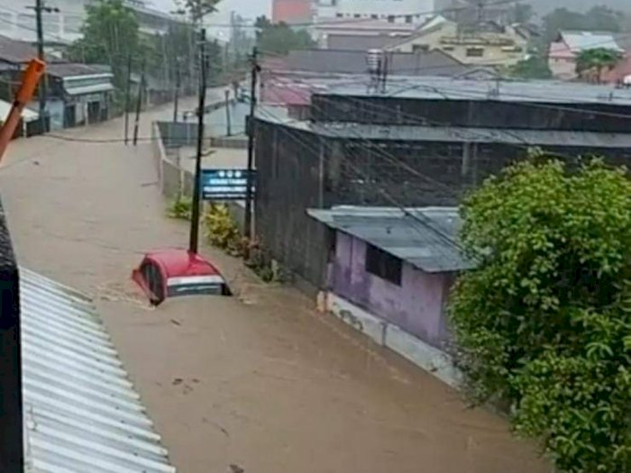 Parahnya Banjir Manado, Airnya Setinggi Orang Dewasa Harta Benda Tak Terselamatkan 