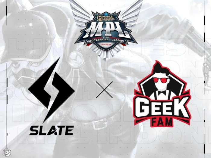 Kolaborasi Slate Esports dan Geek Fam ID, Geek Slate Ramaikan MPL ID S11