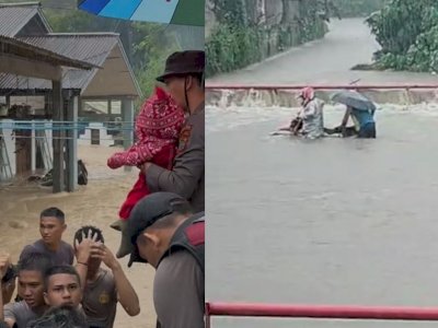 Kota Manado Diterjang Banjir Bandang, 8 Kelurahan Lumpuh Total 