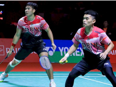 Singkirkan Wakil China Dua Gim Langsung, Leo/Daniel Juara di Indonesia Masters 2023