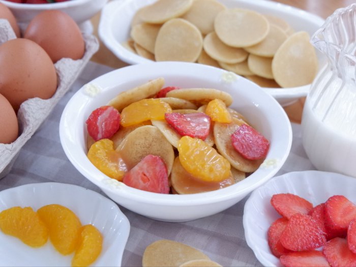 Resep Mini Cereal Pancake: Pancake Gemes untuk Sarapan, Tinggal Tambah Susu dan Topping