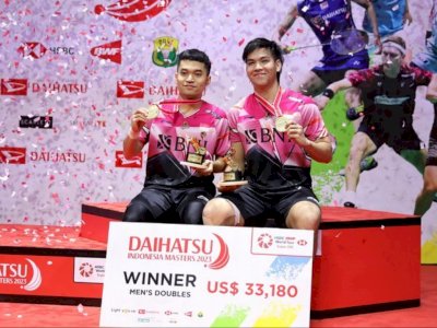 Hendra-Fajar Janjian Duel di Final Indonesia Masters 2023, Leo/Daniel yang Jadi Juara