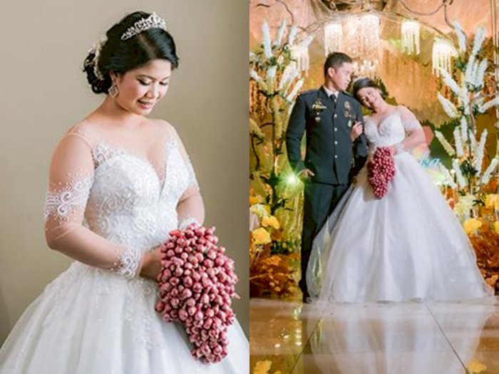 Pengantin di Filipina Jadikan 4 Kg Bawang Merah sebagai Buket Pernikahan, Alasannya Mulia