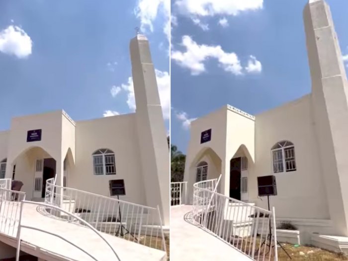 Potret Masjid Ivan Gunawan di Uganda, Mewah dengan Balutan Warna Putih