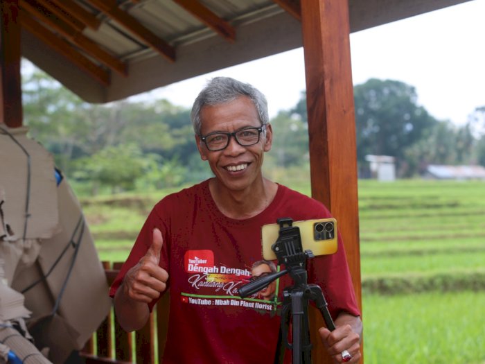 Keren! Mbah Sartono, Kakek 53 Tahun Jadi Youtuber Bikin Konten Demi Eksplore Desanya
