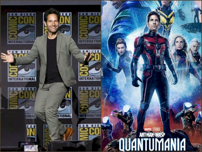  Paul Rudd Kesal Adegan 'Telanjangnya' Dihapus dari 'Ant-Man and The Wasp: Quantumania 