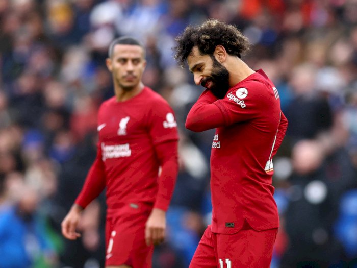 Liverpool Terpuruk, Mohamed Salah Kehilangan Taji?
