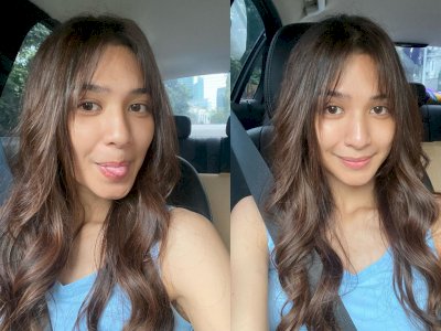 Mikha Tambayong Pamer Selfie Rambut Berantakan di Mobil, Netizen: Cantiknya Pengantin Baru