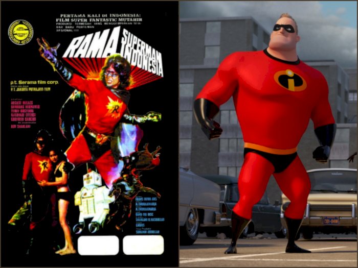  Nostalgia Film 'Rama Superman Indonesia', Benarkah Kostumnya 'Ditiru' The Incredibles?