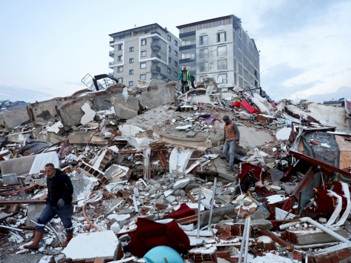 Gempa Dahsyat M7,8 Turki Diramal Peneliti Belanda 3 Hari Sebelum Terjadi, Bagamaina Bisa?
