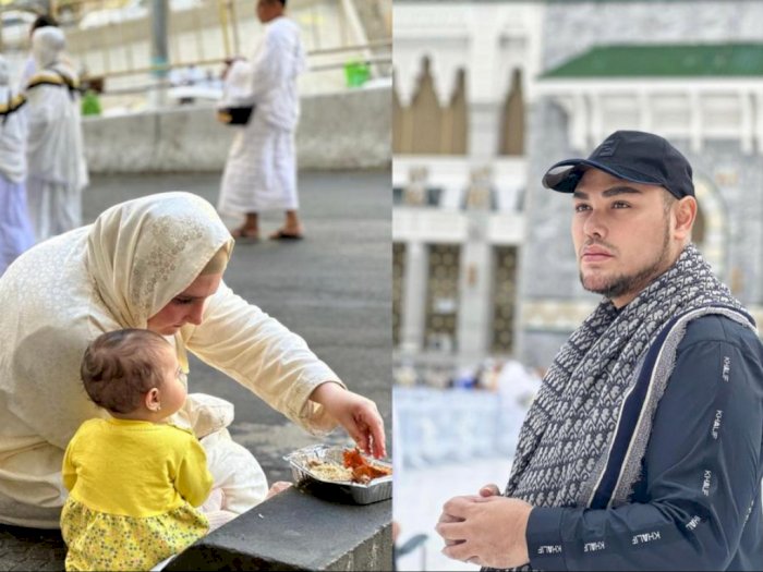 Usai Bangun Masjid, Kini Ivan Gunawan Ikutan Berbagi Makanan untuk Warga di Makkah