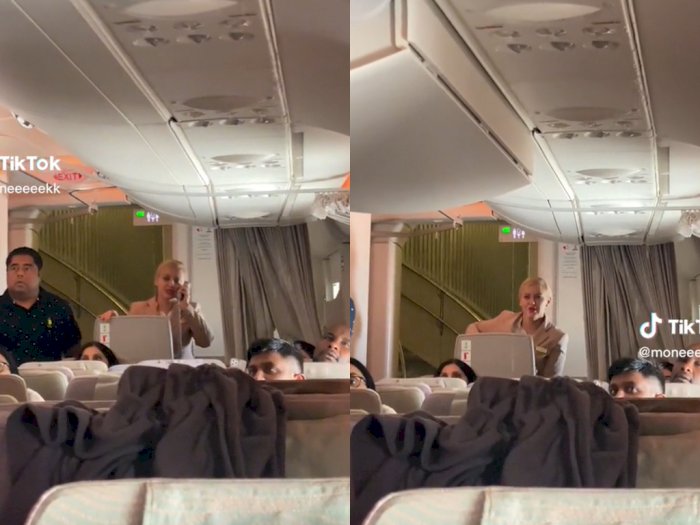 Viral Pesawat Emirates Airlines Bocor, Air Turun Seperti Hujan, Netizen: Ada Kolam di Atas