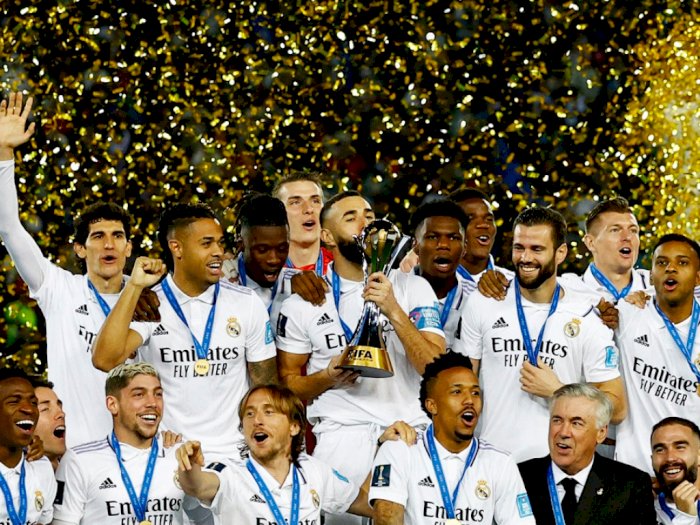 Akrab dengan Trofi, Real Madrid Raih Gelar Juara Piala Dunia Antarklub Kelima!