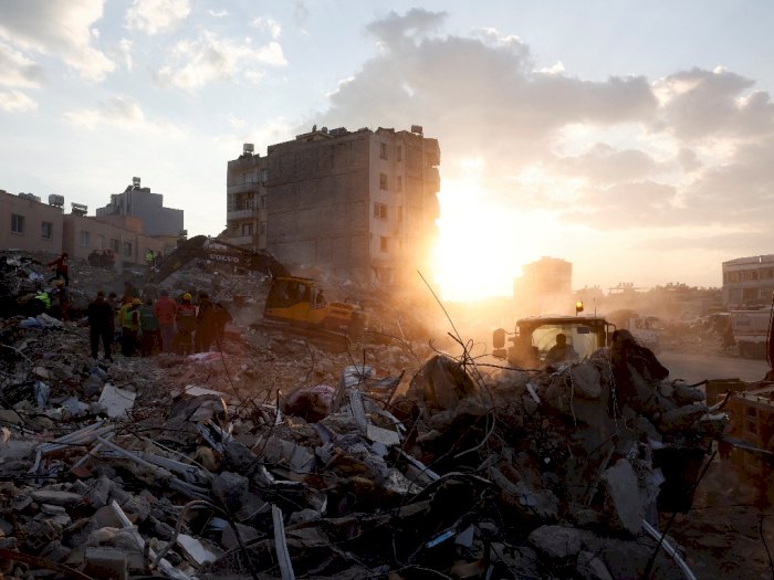 Dahsyatnya Gempa Turki dan Suriah, Gambaran Kalau 500 Bom Nuklir Dijatuhkan!