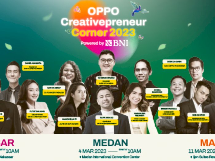 OPPO Creativepreneur Corner 2023 Dorong Industri Kreatif Menjadi Bisnis yang Berkelanjutan
