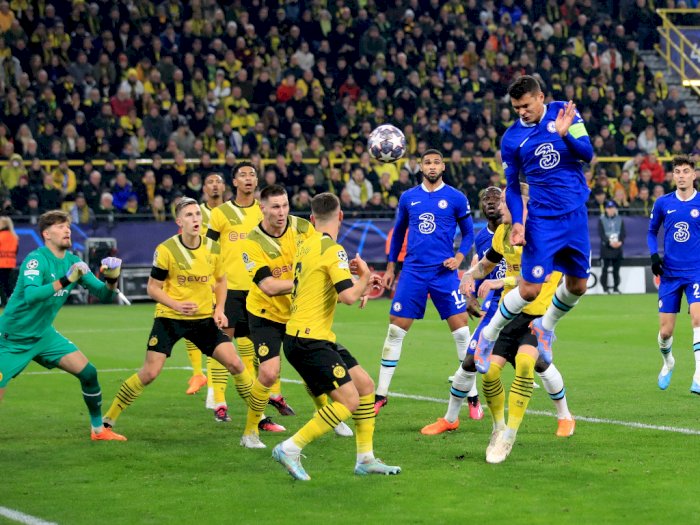 Rekap Hasil Liga Champions: Chelsea Tumbang dari Dortmund, Benfica Menang!